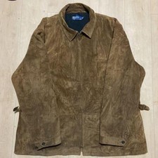  Super Rare Polo by Ralph Lauren Suede Leather Jacket
