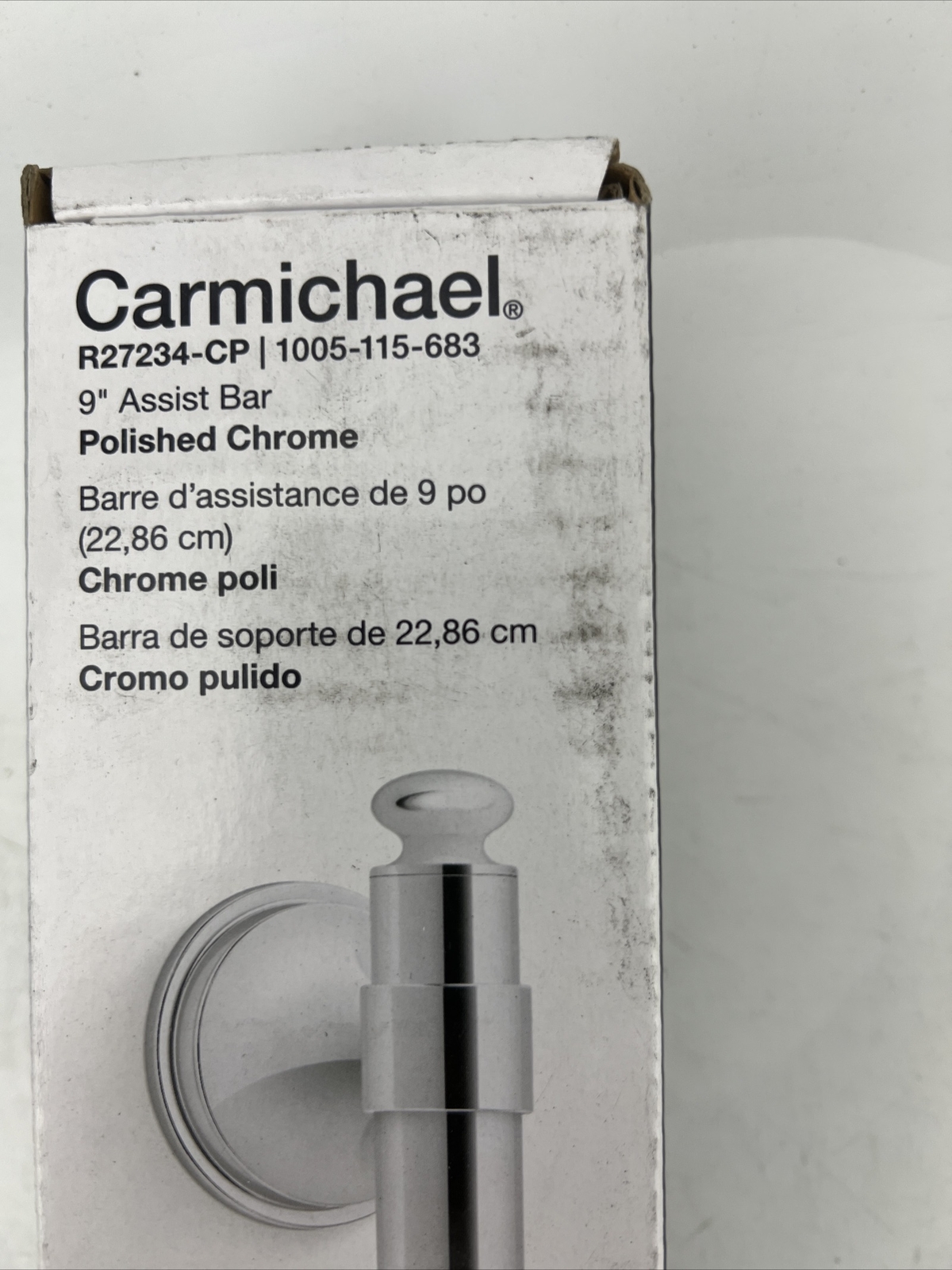 Grab Bar in Polished Chrome Kohler Carmichael 9 In. R27234cp for sale