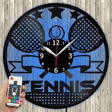 Reloj LED Tenis Luz LED Vinilo Disco Reloj de Pared LED Reloj de Pared 1821