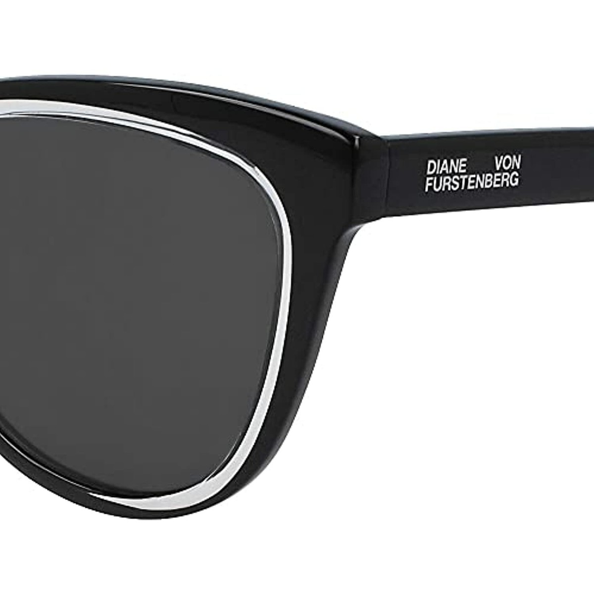 NEW Diane von Furstenberg DVF 683S 001 Black Mila Sunglasses  display picture 1