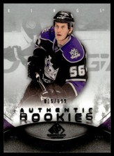 2010-11 SP Game Used ROOKIES Richard Clune Rookie 016/699 Los Angeles Kings #118