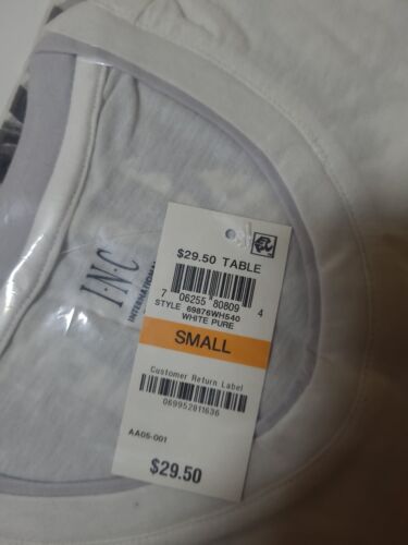 Rare INC White Graphic T-Shirt - SMALL - Picture 3 of 3