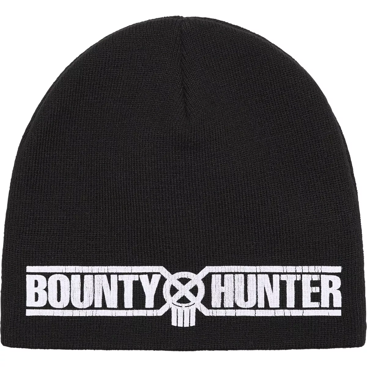 Supreme Bounty Hunter Beanie Black Skull FW23