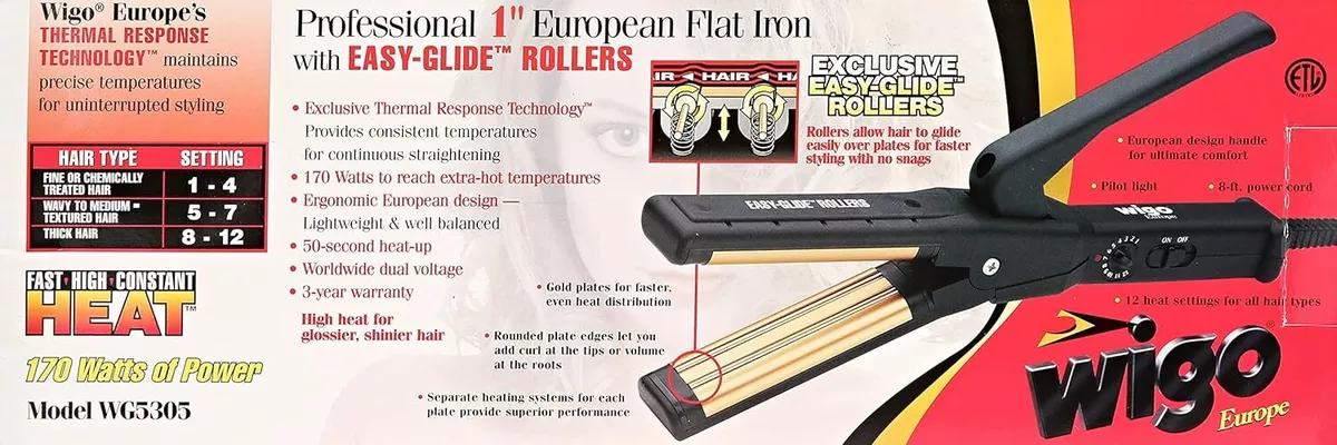 Wigo europe cheap flat iron