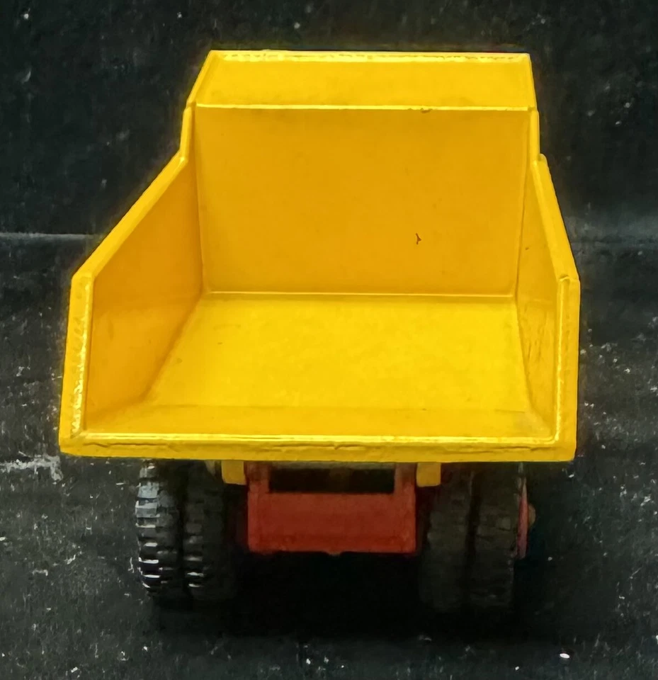 MATCHBOX KING SIZE #K-19 SCAMMEL TIPPER TRUCK, near-MINT MODEL/GOOD WINDOW BOX - Image 3 of 4