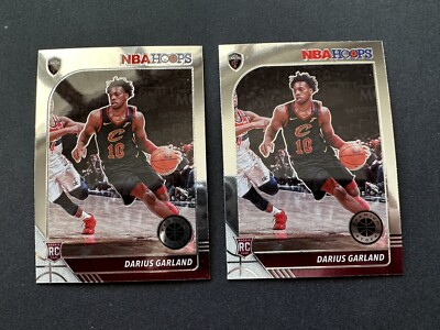 (2) Lot 2019-20 Hoops Premium Stock Darius Garland Rookie Card RC #251 Cavaliers