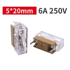 5x20mm Fuse Holder PCB Mounting Pack Of 2 Holders Electronics, Electrical