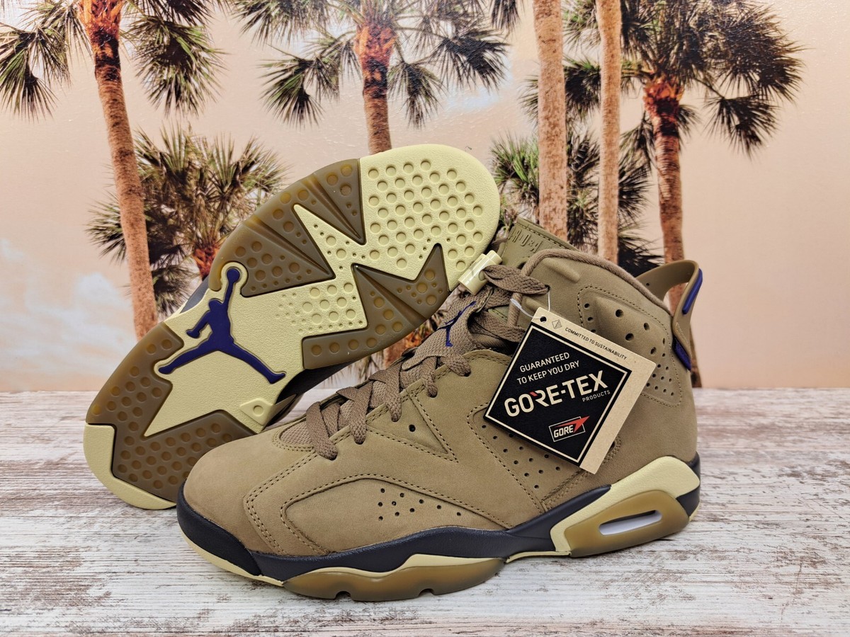Air Jordan 6 Retro GTX Gore-Tex Brown Kelp Purple FD1643-300
