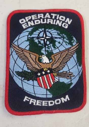 US Navy United States Air Force Patch Operation Enduring Freedom Wb2 | eBay