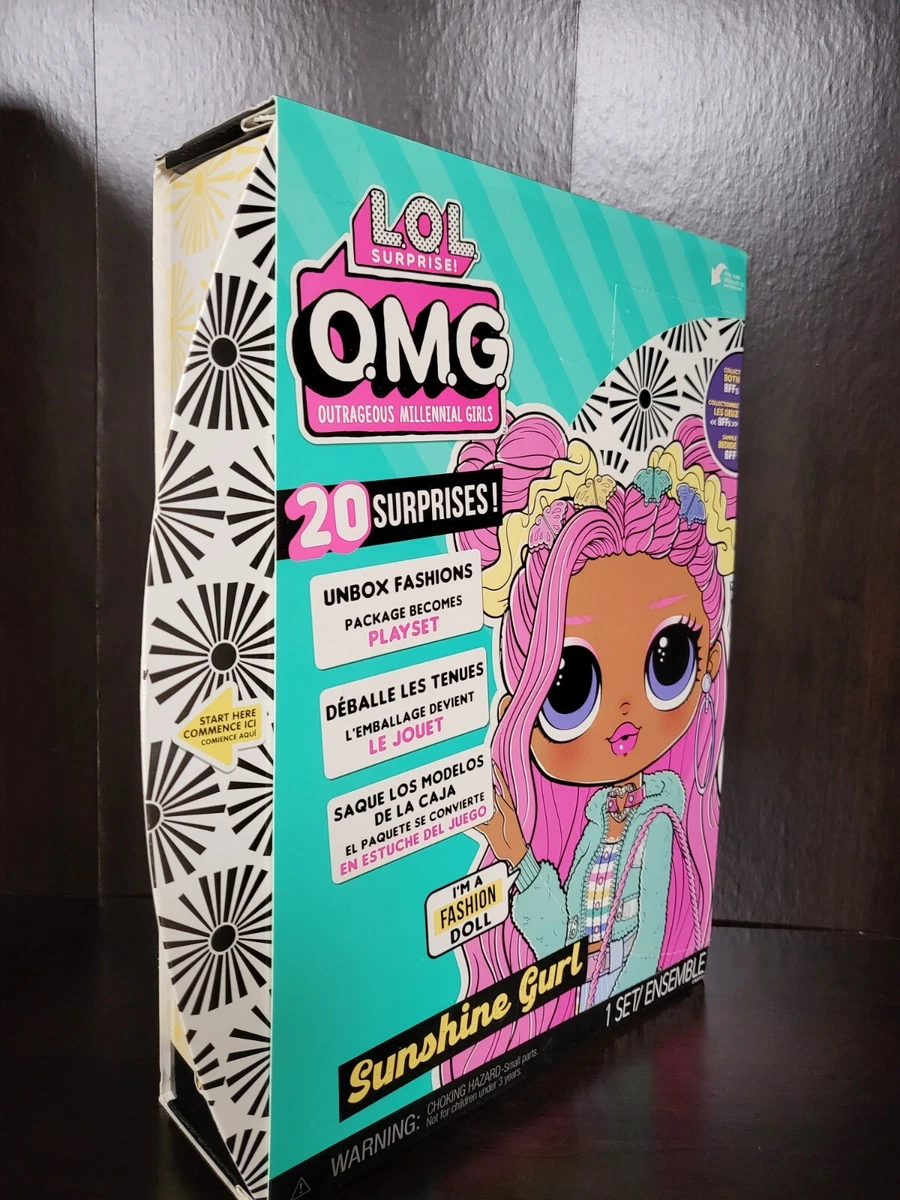 LOL Surprise OMG Sunshine Gurl Fashion Doll Dress Up Doll Set 20