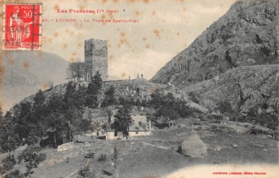 LUCHON - la Tour de Castel-Viel - 