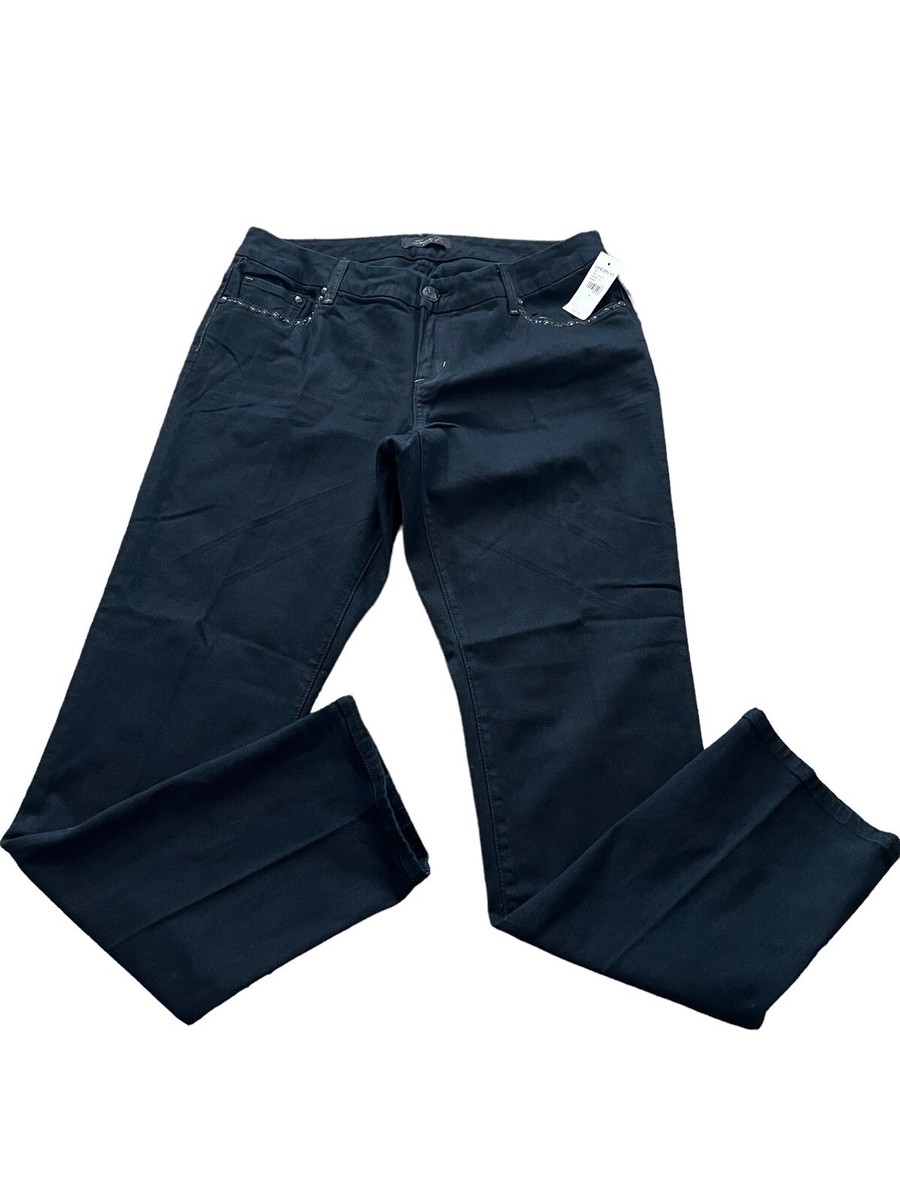 NWT Plus Size Lane Bryant Seven 7 Dark Wash Straight Leg Jeans Size 16. |  eBay