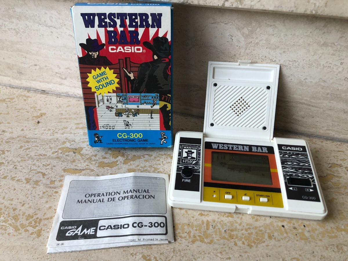 希少レアWESTERN BAR CG-300 CASIO