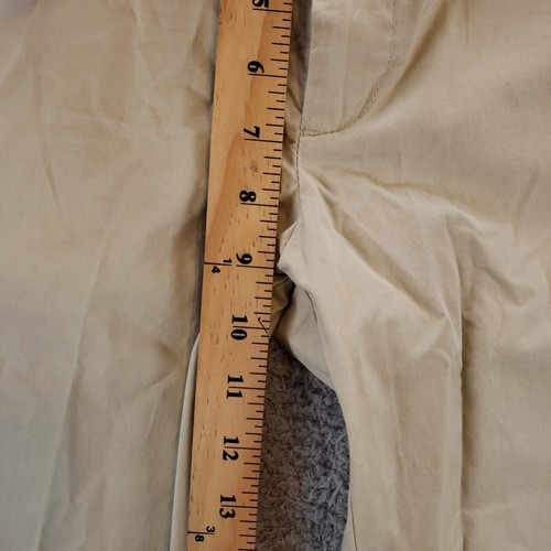 Polo Ralph Lauren Hose Damen 16 beige Chino Kleid vorne flach Pony - Bild 3 von 11