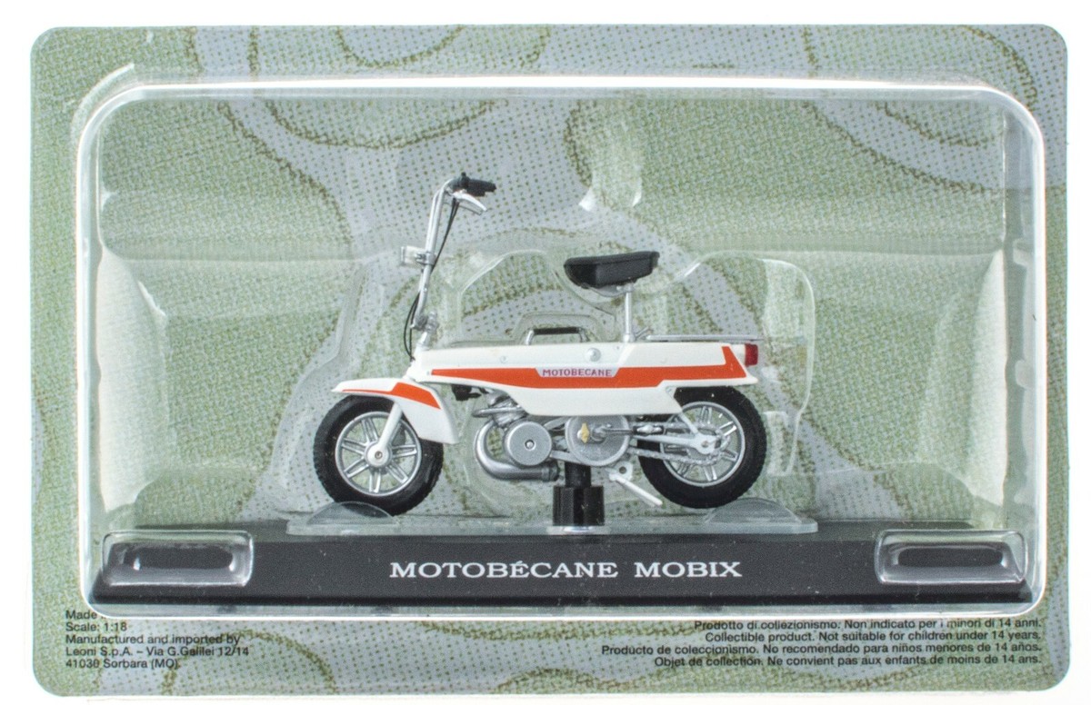 Collection De 8 Miniatures De Mobylettes Et Scooters Italiens – Léo Models échelle 1/18 – Parfait Pour Les Passionnés