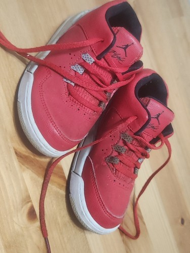 ✅️Jordan Flight Origin 2 University Red Black Size 9C Toddler Shoes 705162 601 - Picture 6 of 9