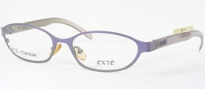 EXTE EX49 9C1 Gradient Lavender RARE EYEGLASSES TITANIUM FRAME 52-16-135mm Italy