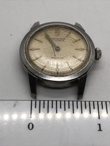 Vtg Rodania Incabloc Men’s Swiss Analog Mechanical 17 Jewel Wristwatch for Parts - Picture 8 of 9