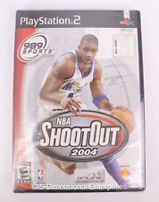 NBA ShootOut 2004 (Sony PlayStation 2, 2003) PS2 Video Game - NEW SEALED CIB