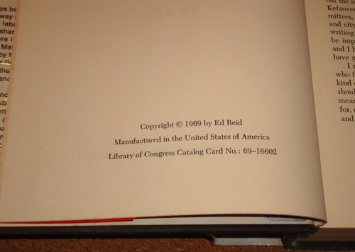 GRIM REAPERS: Anatomy Of Organized Crime In America - Reid - 1969 gebundenes Buch - Bild 5 von 5