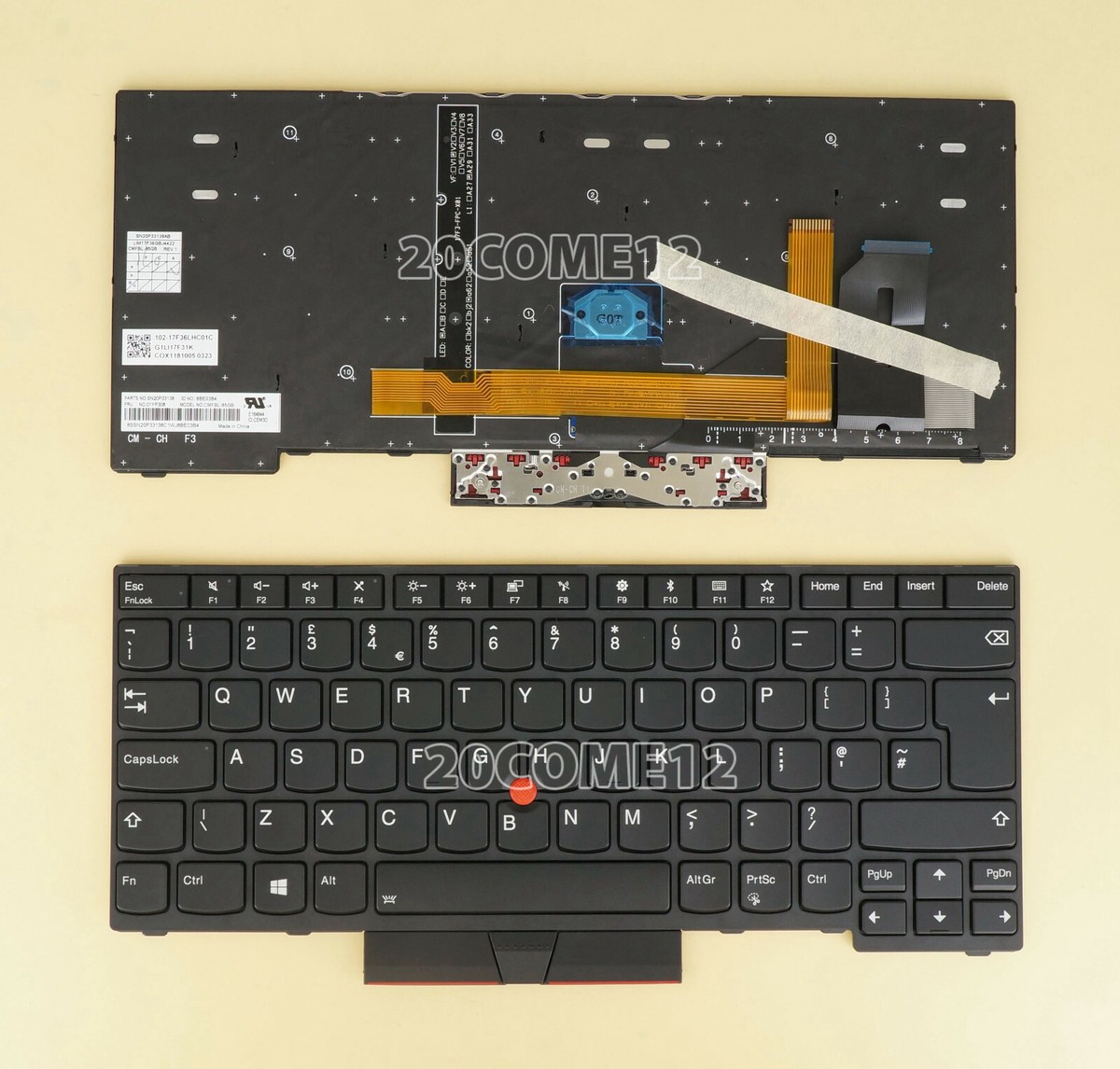 For Lenovo Thinkpad T480S T490 T495 L380 L390 L480 L490 E480