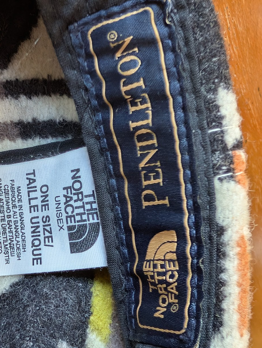 Pendleton x North Face Aztec Wool Baseball Cap in… - image 8