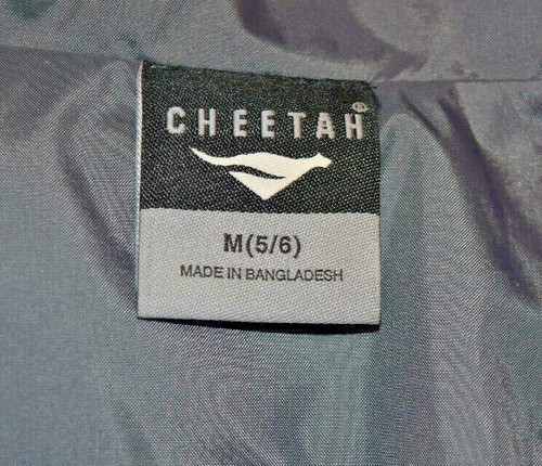 CHEETAH Boy's Two Piece Activewear Jacket and Pants Size M (5/6) - Picture 4 of 4