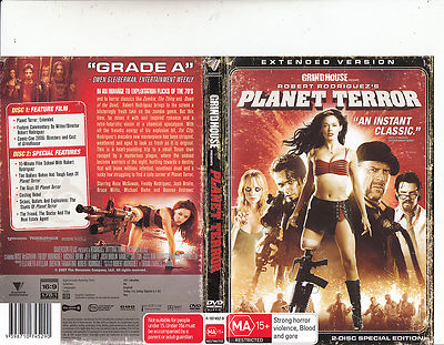 Planet Terror-2007-[Rose McGowan]-Dimension Films-Movie DF-2 DVD