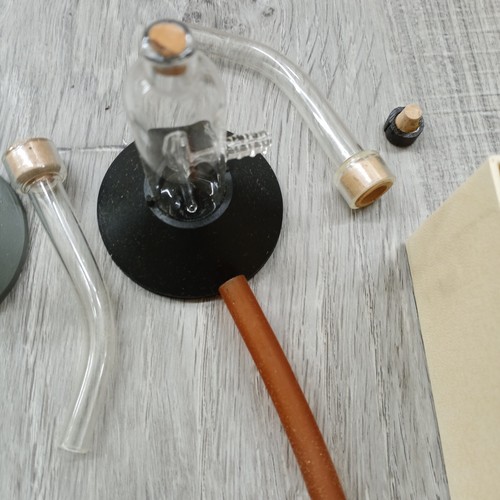 Vintage Parke Davis Pharmacy Glaseptic Nebulizer Atomizer x2 - Picture 9 of 12