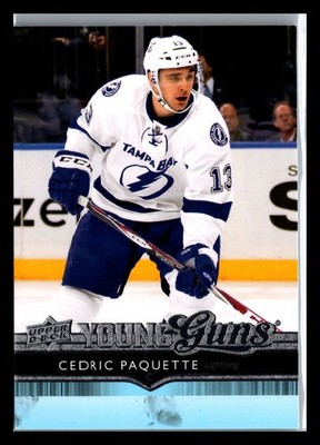2014-15 Upper Deck - Young Guns Cedric Paquette #463 (RC) Tampa Bay Lightning