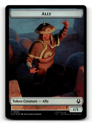 FOIL - MTG - Ally (0006)   Clue (0017) - Avatar: The Last Airbender