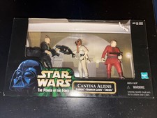 Star Wars The Power of the Force Cantina Aliens Action Figures 1998 Hasbro
