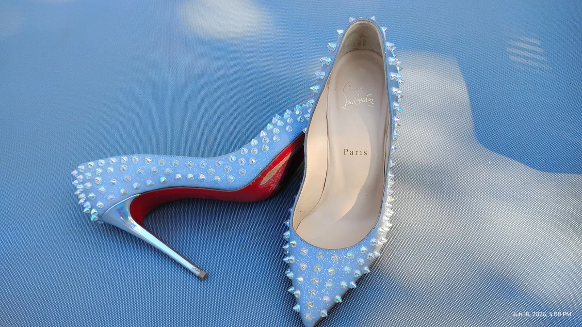 Christian Louboutin Blue Heels for Women for sale | eBay