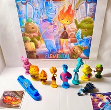 Disney Pixar Elemental Movie Toy Figure Set o...