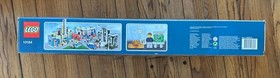 Lego 10184 TOWN PLAN Movie Theatre Gas Station GOLD BRICK *Creases* *RETIRED*