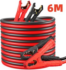 6m HEAVY DUTY JUMP LEADS 3000AMP CAR VAN BATTERY STARTER BOOSTER CABLES JUMPER