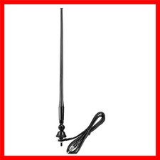 Marine Boat Radio Antenna 16 Inch Rubber Duck Flexible Mast FM AM Stereo Ante...
