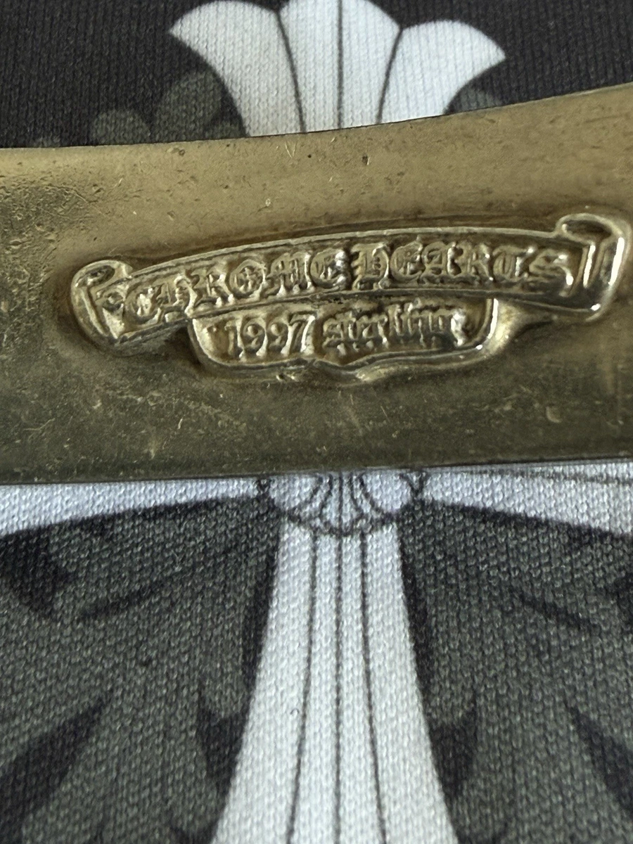 Chrome hearts floral fancy link bracelet