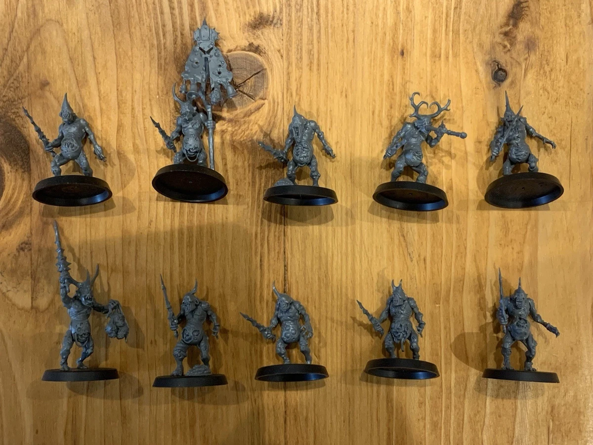 Games Workshop – Warhammer Age Of Sigmar – 10 Braccia Per Plaguebearers (Maggotkin Of Nurgle) – PEZZI