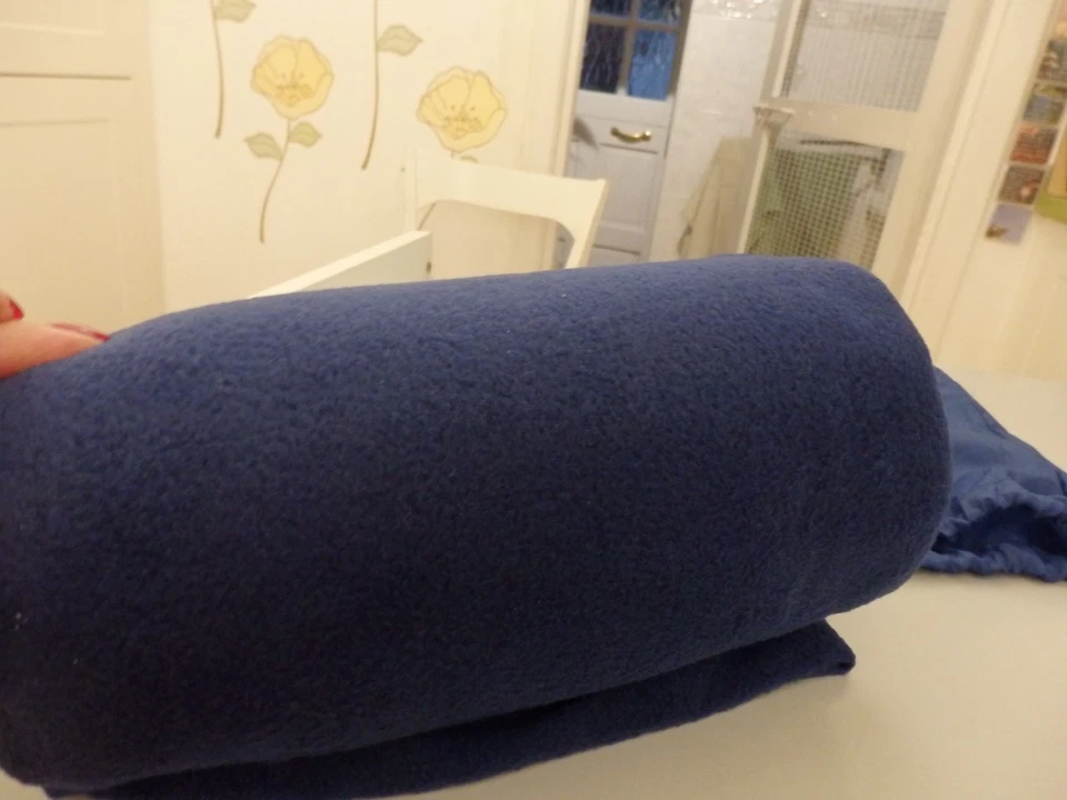 Air Transat (Navy blanket in the bag) 58 x 38 inches - Image 4 of 4