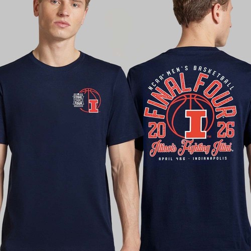Illinois Fighting Illini Men's Basketball 2026 NCAA Tournament March T-Shirt