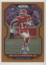 2020 Panini Prizm Orange Prizm 131/249 Mecole Hardman Jr #123 0f18