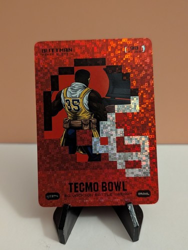 2026 Bo Jackson Battle Arena Tecmo Marion Butts Buttman Helmet Icon Brawl FoilSP