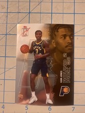 2025-26 Topps Kam Jones Signature Class Chrome RC Rookie Indiana Pacers #132