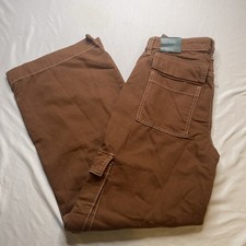 Women's Mid-Rise Cargo Utility Pants - Wild Fable Brown, Size 4