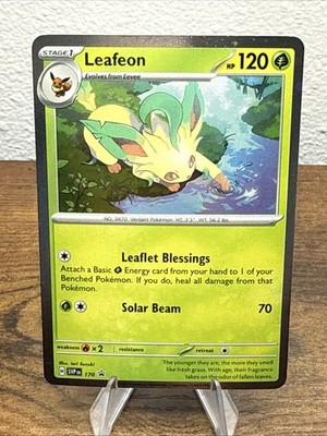 Leafeon - 170 (Cosmos Holo) 170 Sv: Scarlet & Violet Promo Cards Holo