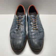 Allen Edmonds Voyager Shoes Mens Size 14 D Blue Leather Casual Comfort Loafer