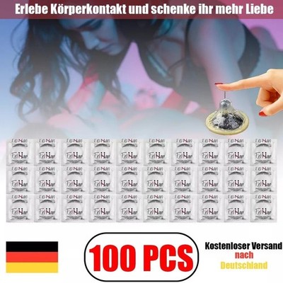 1-100X Latex Kondome BulkPack Ultradünne Extended Pleasure Extra Zeit Sex Delay|