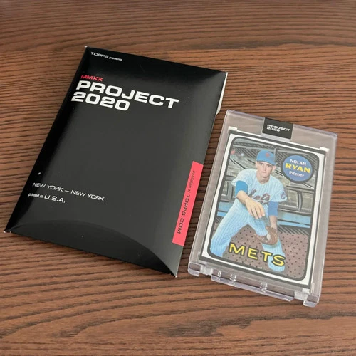 Topps Project 2020 #87 - Nolan Ryan New York Mets 1969 By Joshua Vides