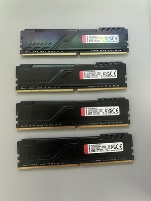 Kingston FURY Beast 128GB (4 x 32GB) PC4-28800 (DDR4-3600) UDIMM Memory - Black